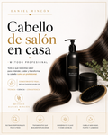 Cabello de salón en casa -método profesional